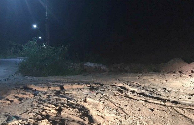 Ossada foi encontrada no bairro Puraquequara, na Zona Leste de Manaus (Foto: Indiara Bessa/G1 AM).