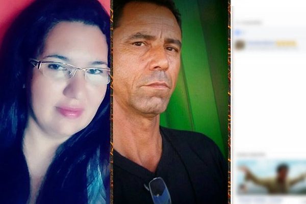 Mulher e PM que faziam vigilância em condomínio foram mortos em Cuiabá (Foto: Reprodução/Facebook).