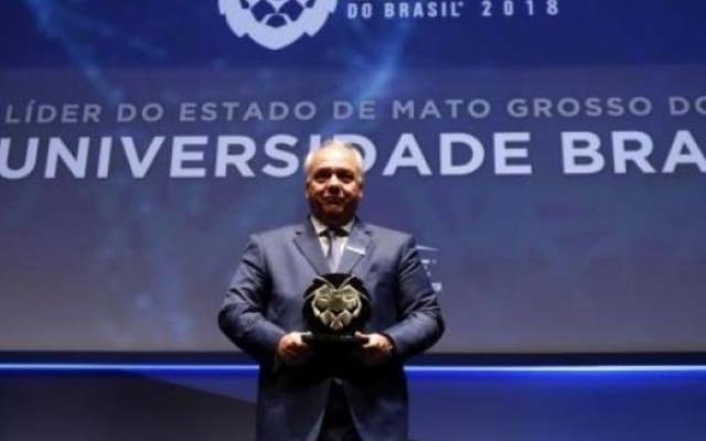 Dono da instituição, José Fernando Pinto Costa tinha recebido homenagem no ano de 2018 em MS, sendo eleito o “Homem do Ano” pelo Lide. Foto: Campo 
Grande News