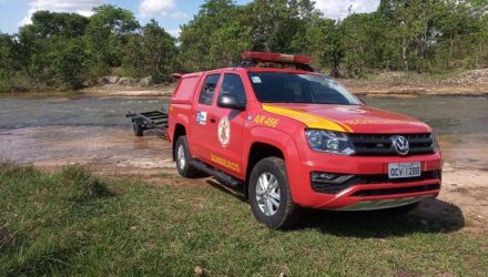 Jovem morre afogado após saltar em rio para nadar com os amigos em Mato Grosso — Foto: Corpo de Bombeiros de Mato Grosso.