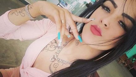 Ketlen Lorrane Carvalho, de 21 anos, morreu com um tiro na cabeça em Aparecida de Goiânia — Foto: Reprodução/Instagram.