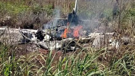 A queda de um avião de pequeno porte causou a morte de quatro jogadores e do presidente do Palmas-TO, além do piloto. Foto: Divulgação