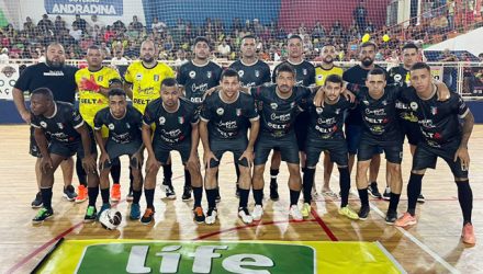 Santo Antônio não deixou o adversário achar o jogo e goleou por 4 a 1. Foto: MANOEL MESSIAS